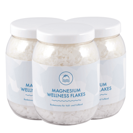 3er Set Magnesium Wellness Flakes 3 x 1000 g kaufen