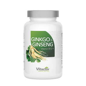 Ginkgo und Ginseng + Vitamin B12 60 Kapseln
