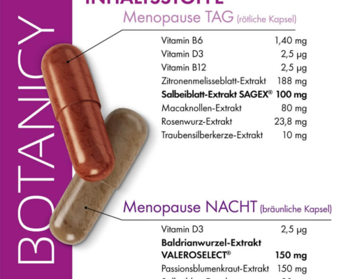 Menopause Tag & Nacht - Inhaltsstoffe