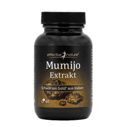 Mumijo Shilajit Extrakt – Schwarzes Gold 60 Kapseln