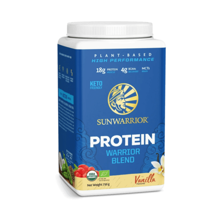 Comprar Sunwarrior Warrior Blend Protein Powder BIO Vanilla Suiza