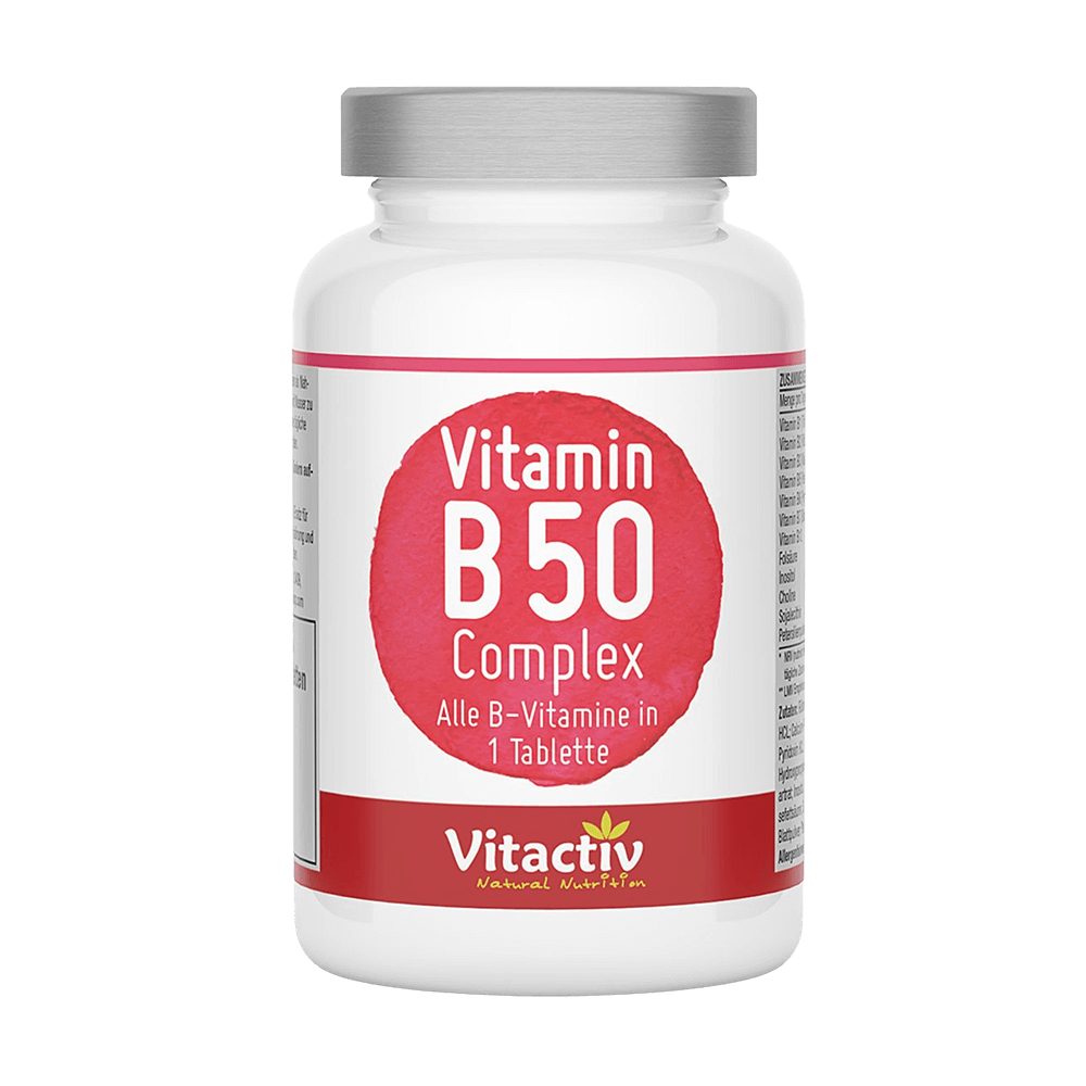 Vitamin B 50 Complex Time Released 60 Tabletten