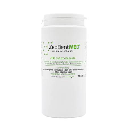 ZeoBent MED Detox 200 Kapseln